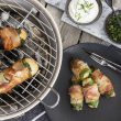 Grill inspirowany Kurpiami – roladki z kiszki ziemniaczanej, kapusty i boczku