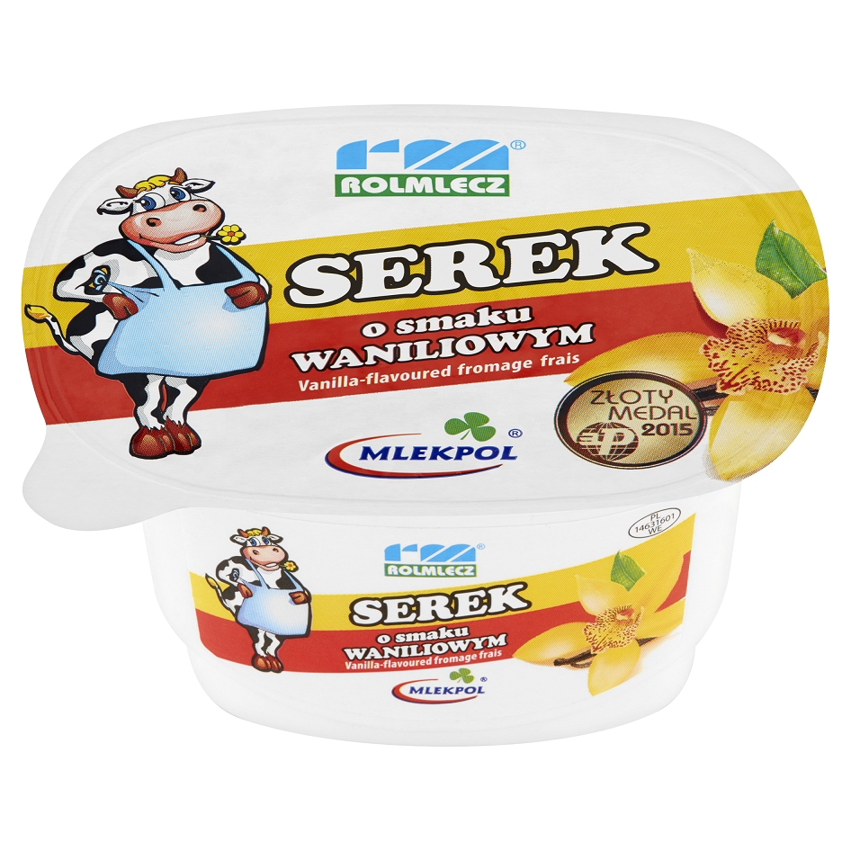 Serek homogenizowany Rolmlecz wanilia