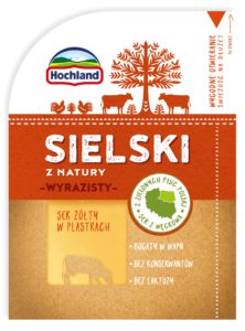 HOCH_Sielski_wyrazisty_ Hochland Ser żółty Sielski Klasyczny, Śmietankowy, Wyrazisty